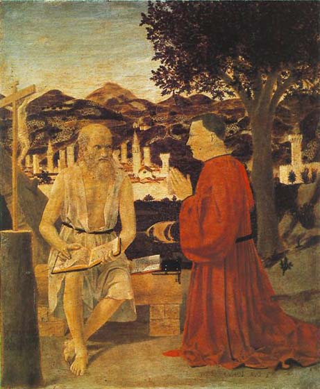 St Jerome and a Donor